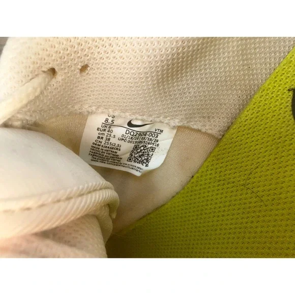 Nike Air Max INTRLK Light Cream Volt Women's Shoes Size 8.5 DQ2904‎ 003 - Picture 5 of 8